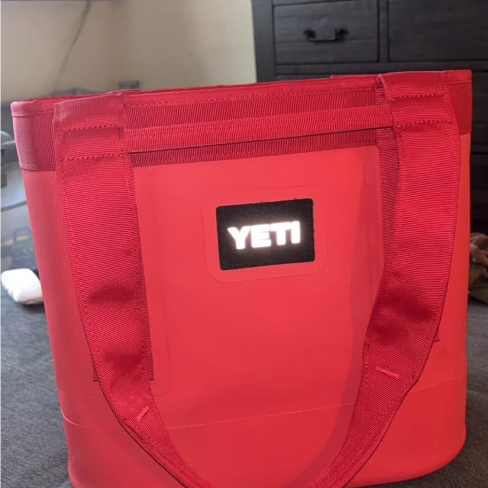 YETI Vibrant Red Tote Bag